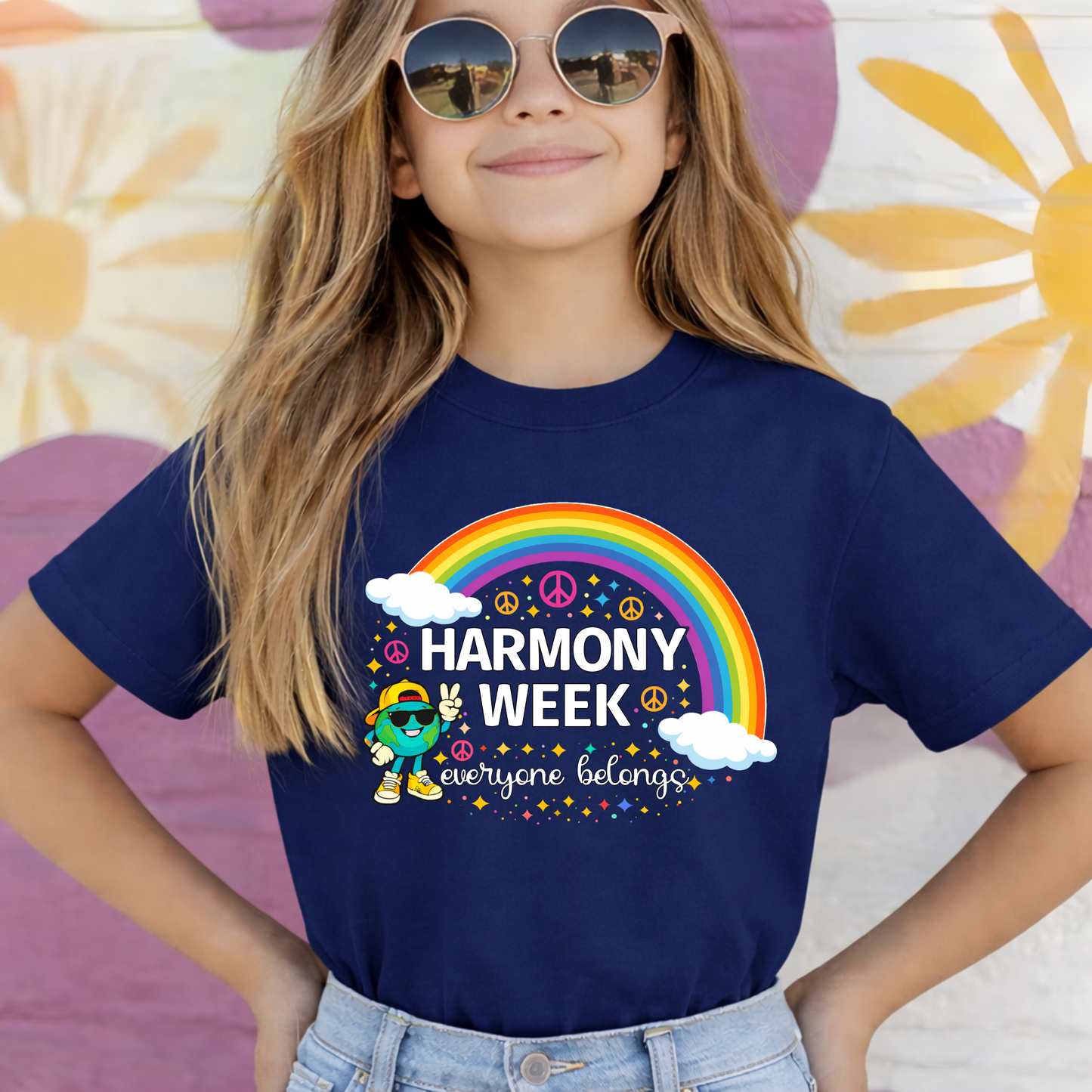 Harmony Week Rainbow T-Shirt