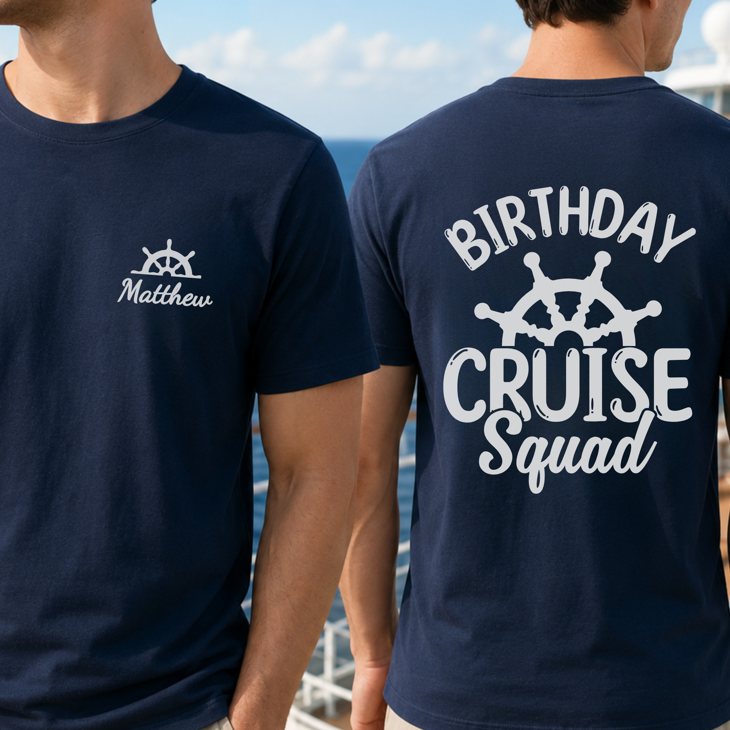 Birthday Cruise Squad Shirts