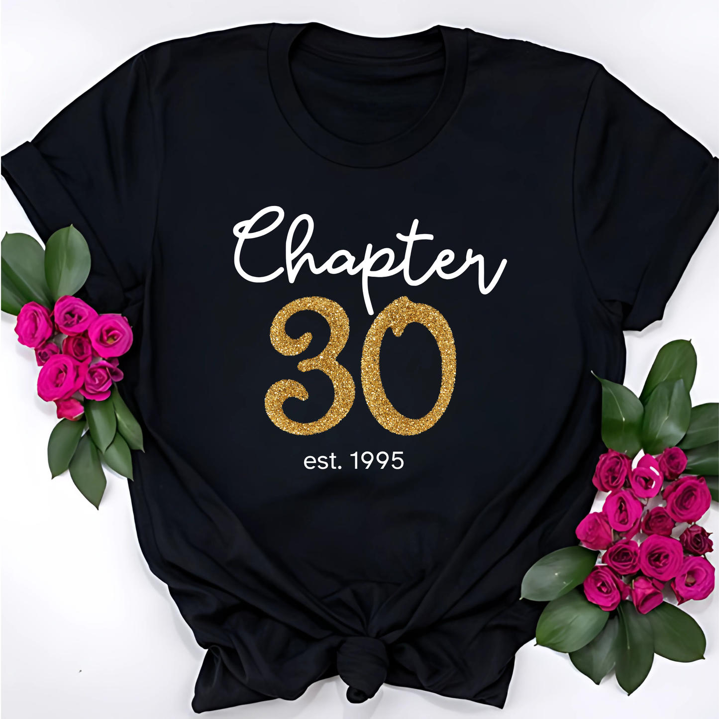 Personalised Birthday Chapter Crew Shirts