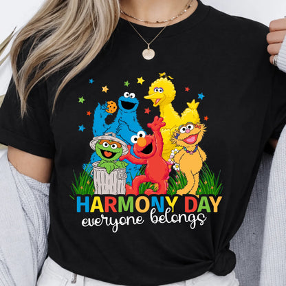 Harmony Day Sesame Street T-Shirt