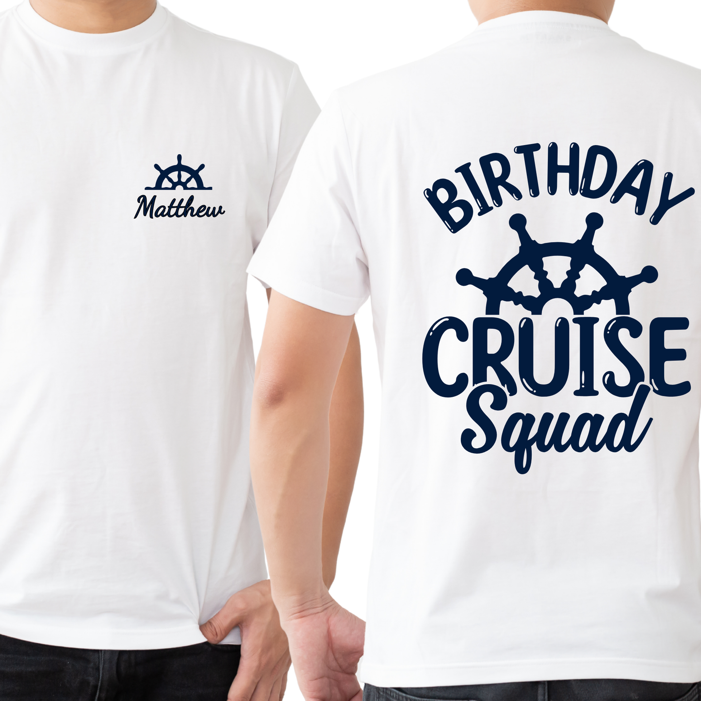 Birthday Cruise Squad Shirts