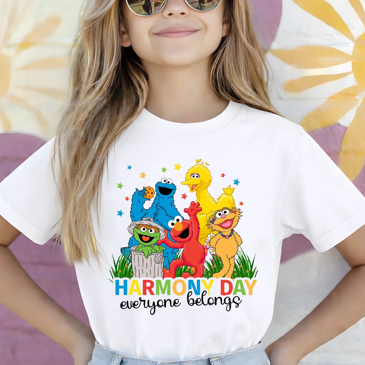 Harmony Day Sesame Street T-Shirt