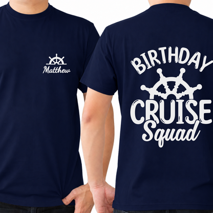 Birthday Cruise Squad Shirts