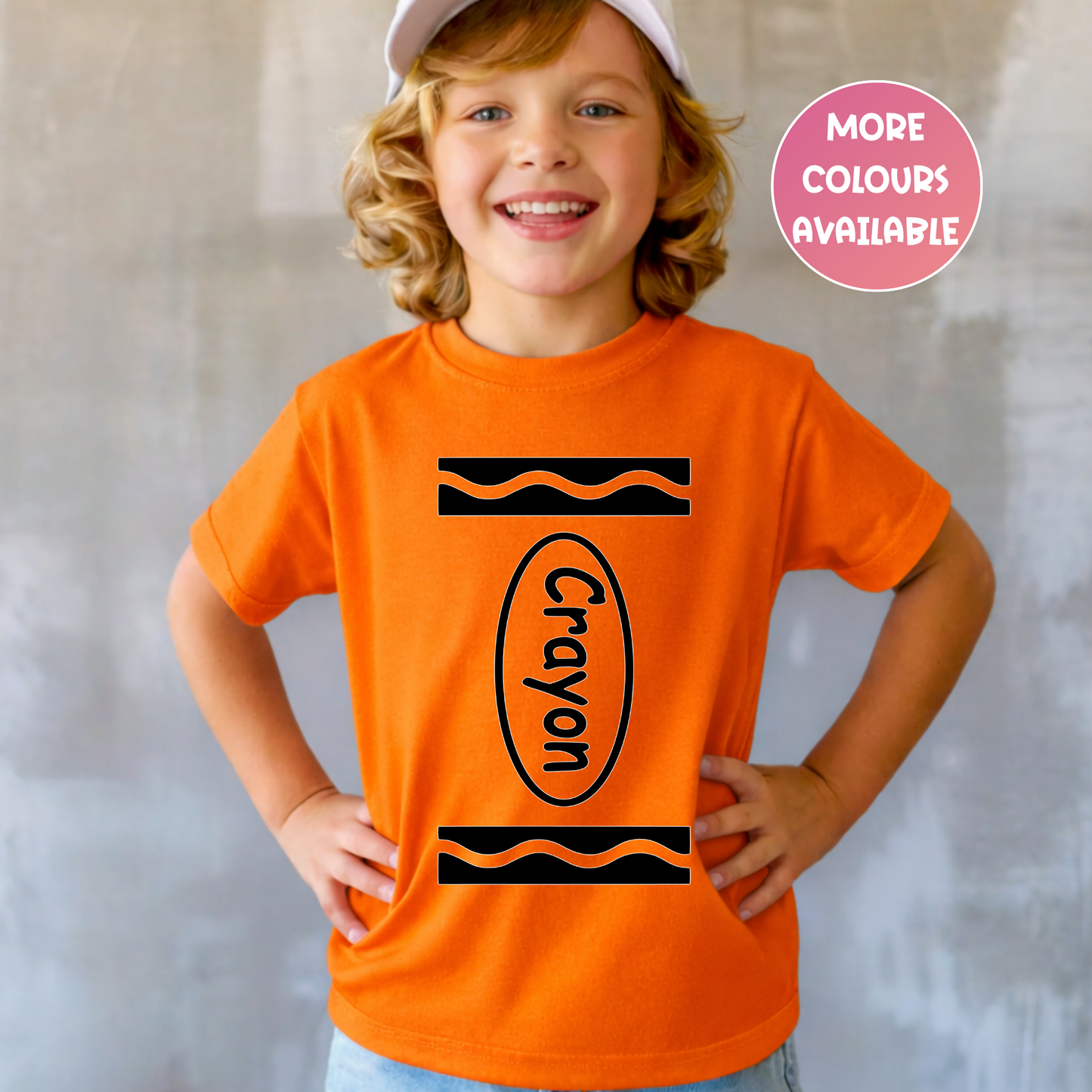 Crayon Costume T-Shirt – Kids & Teacher Book Week Costume