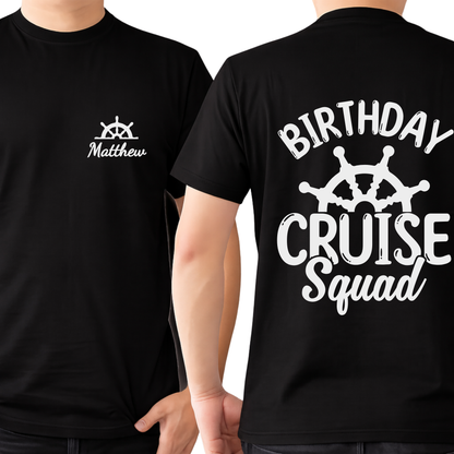 Birthday Cruise Squad Shirts