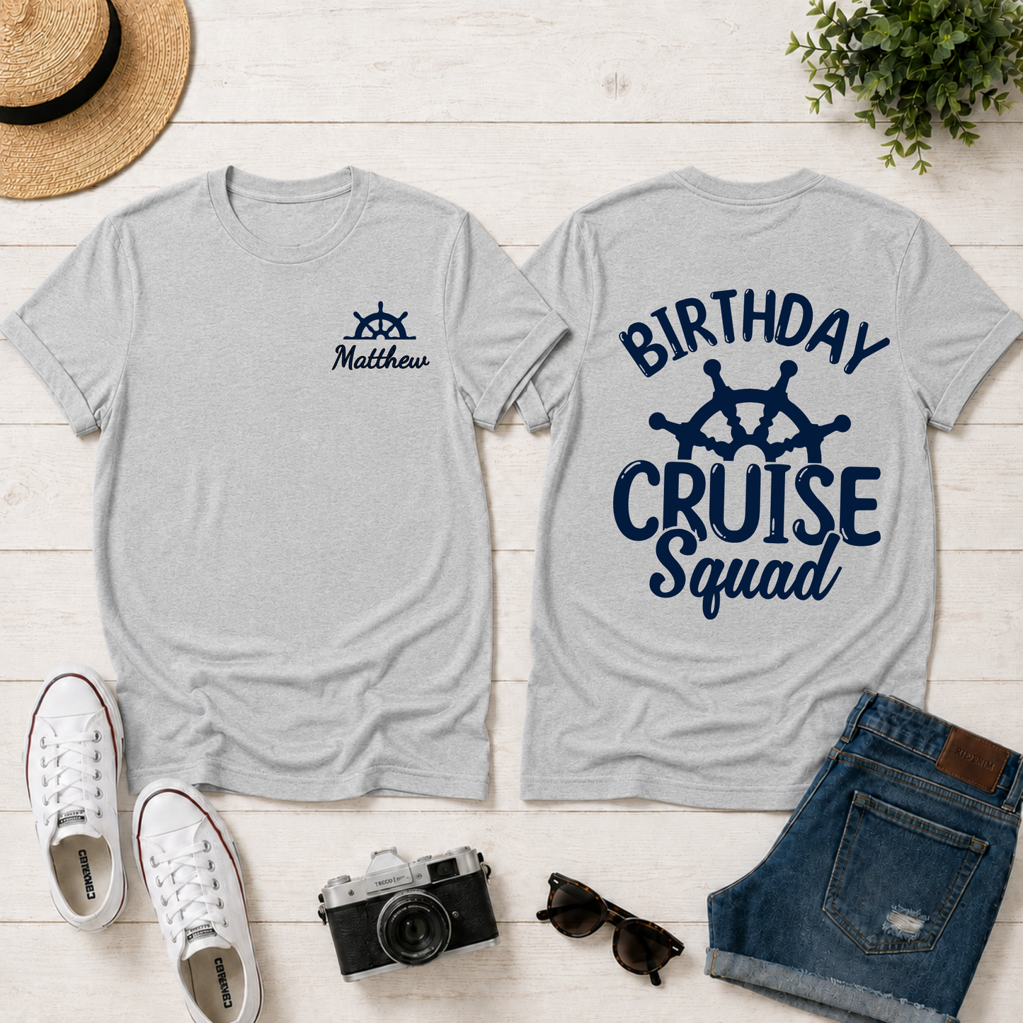 Birthday Cruise Squad Shirts