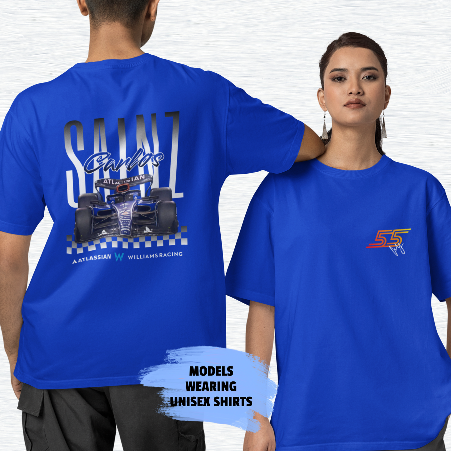 Carlos Sainz F1 Inspired T-Shirt
