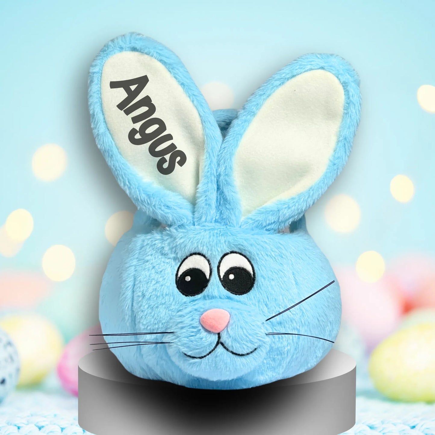 Personalised Easter Egg Plush Baskets