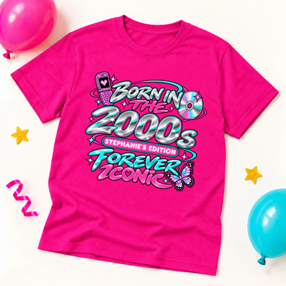 Personalised Born in the 2000s T-Shirt