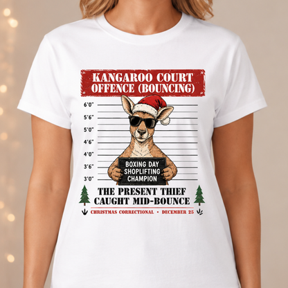 Aussie Christmas Mugshot T-Shirt