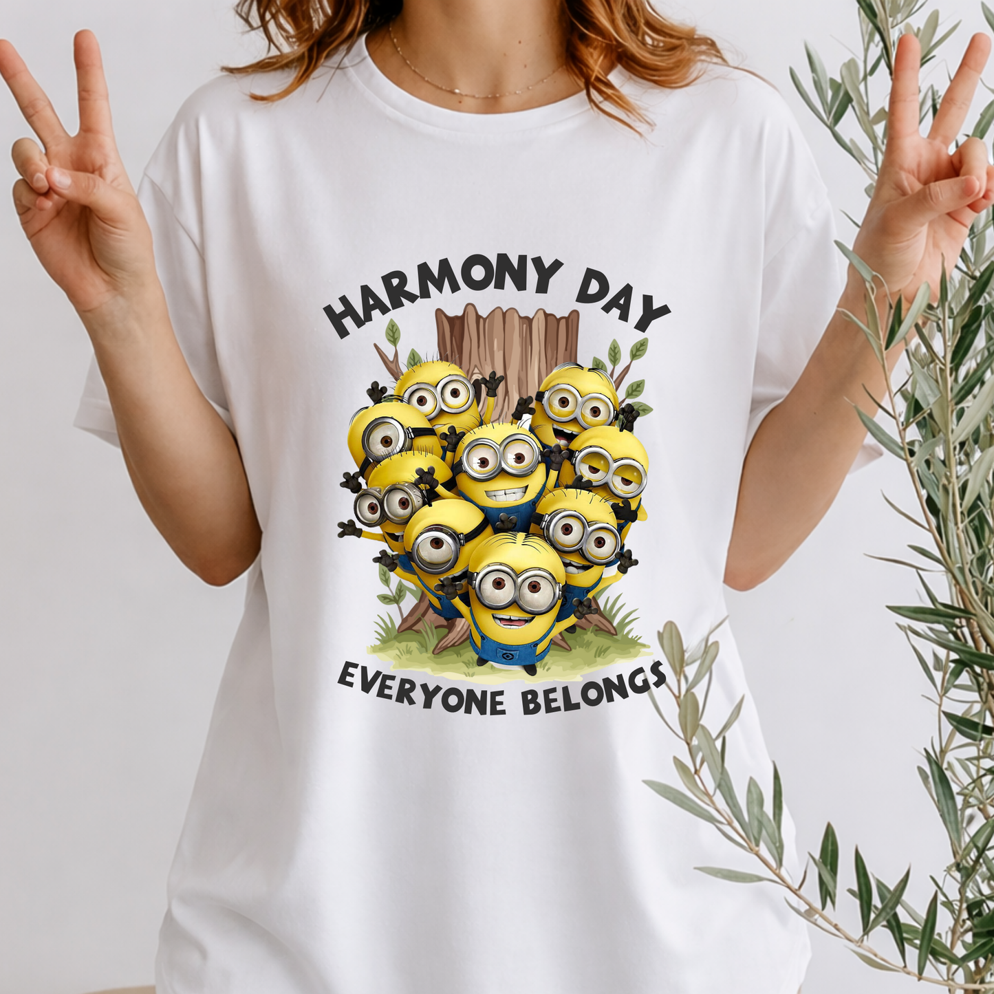Harmony Day Minions T-Shirt