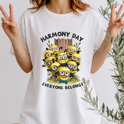Harmony Day Minions T-Shirt