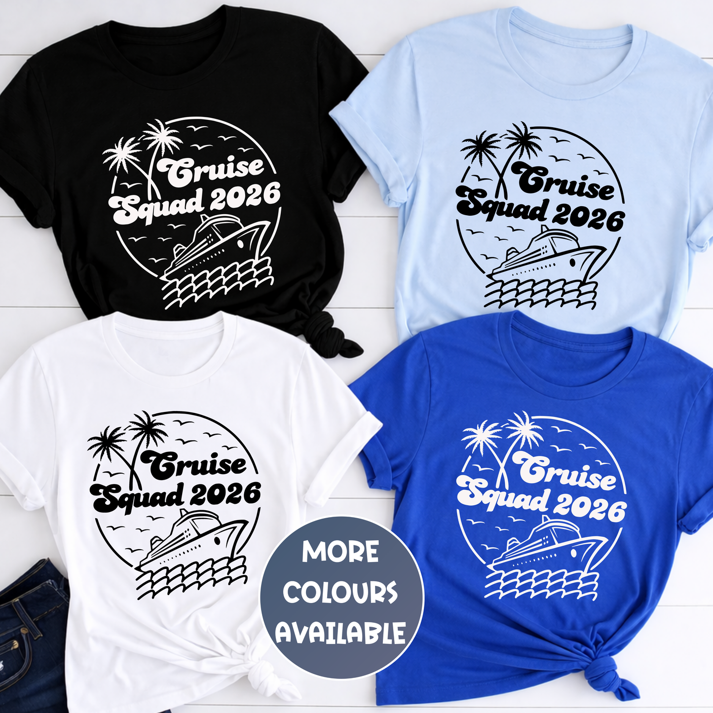 Cruise Squad 2026 Matching Shirts