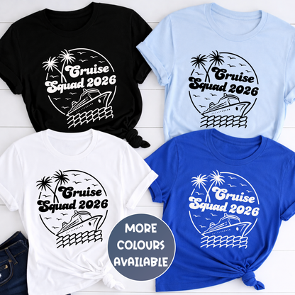 Cruise Squad 2026 Matching Shirts