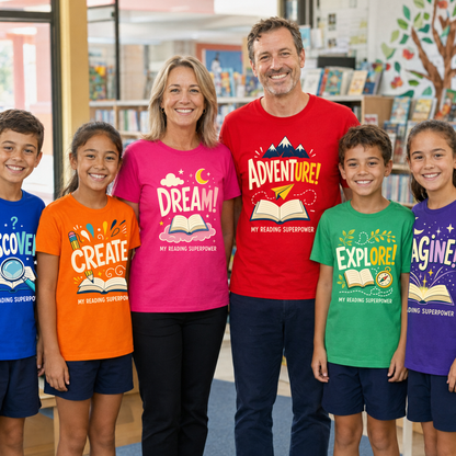 My Reading Superpower Book Week T-Shirt
