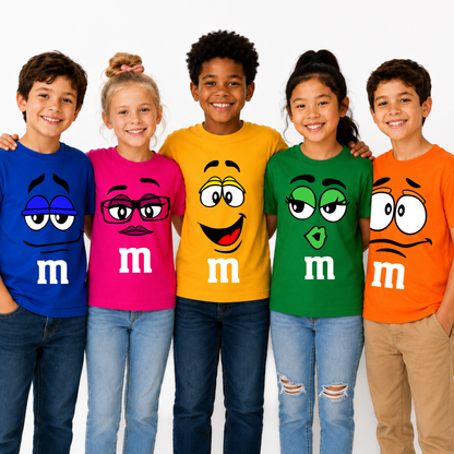 M&M Character Shirts
