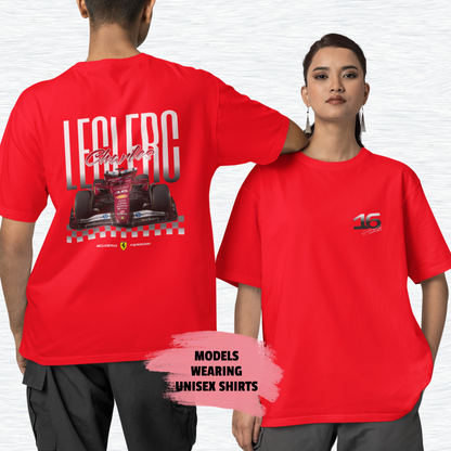 Charles Leclerc F1 Inspired T-Shirt
