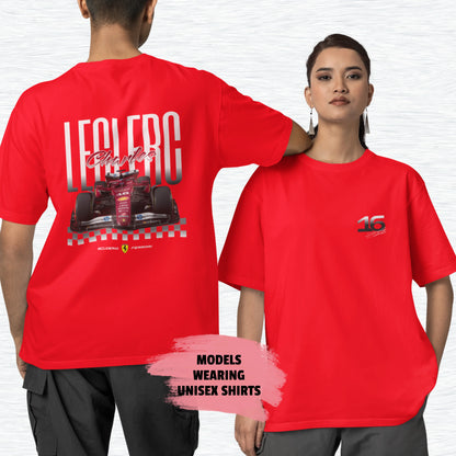 Charles Leclerc F1 Inspired T-Shirt
