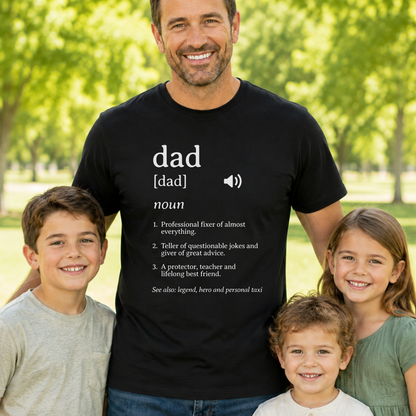 Dad Definition T-Shirt – Funny Father’s Day Gift