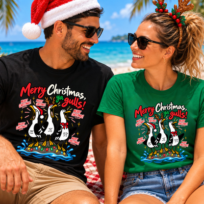 Merry Christmas Ya Gulls T-Shirt