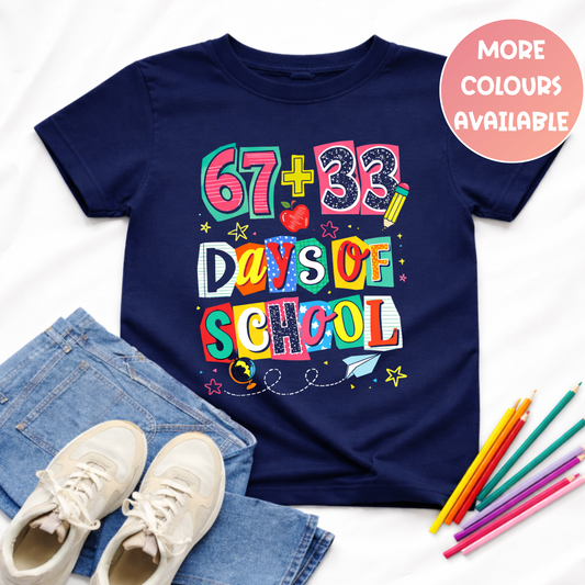 100 Days of School 67 Shirt