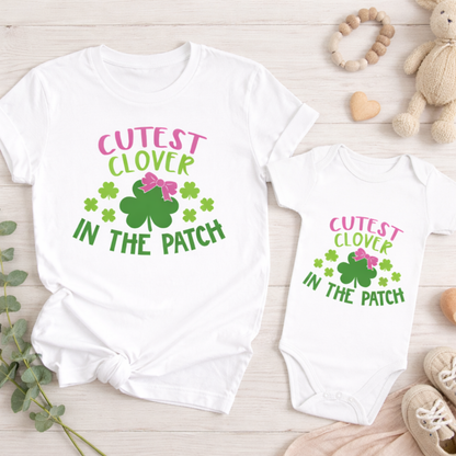 St Patrick's Day Cutest Clover in the Patch Shirt