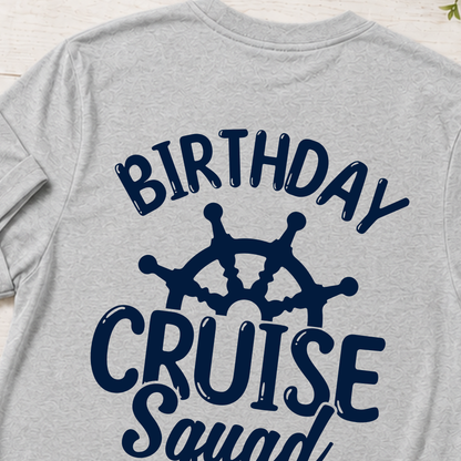 Birthday Cruise Squad Shirts