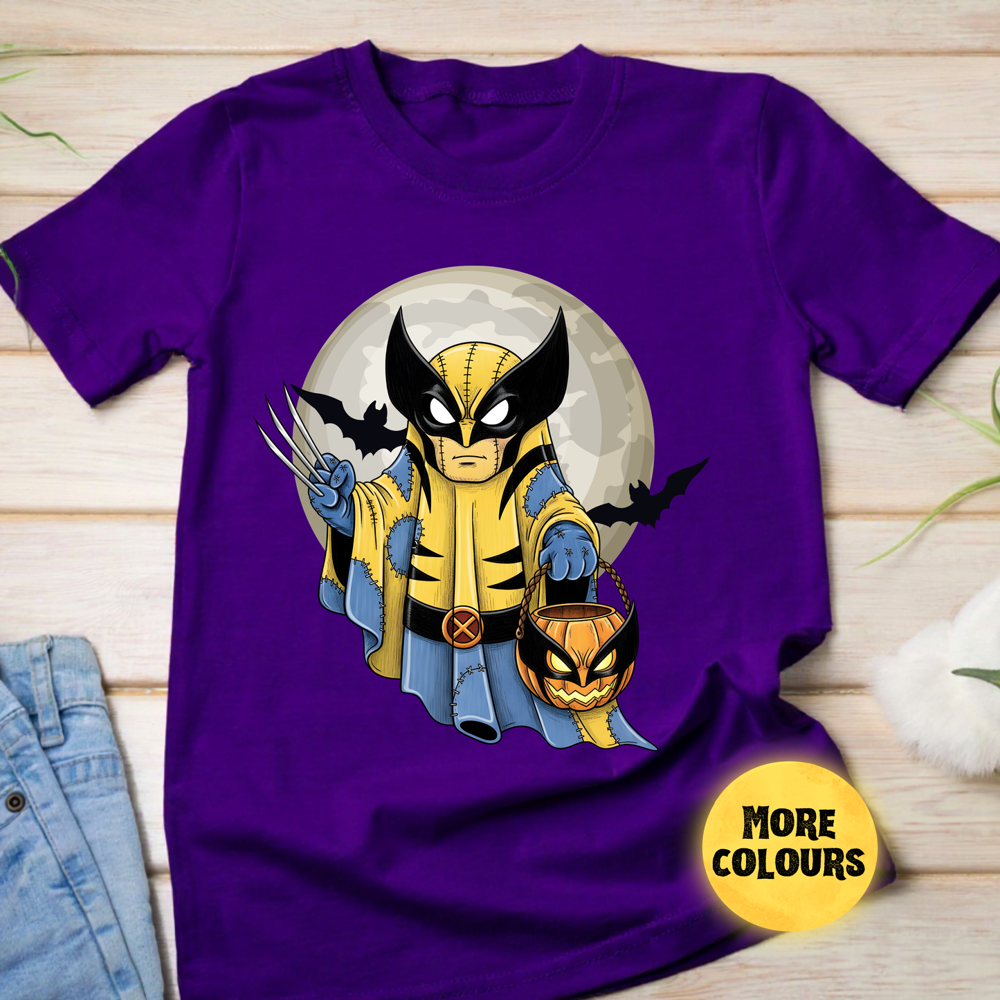 Halloween Superhero Ghost Shirt