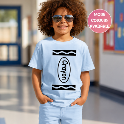 Crayon Costume T-Shirt – Kids & Teacher Book Week Costume