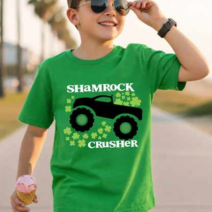 St Patrick's Day Shamrock Crusher Shirt