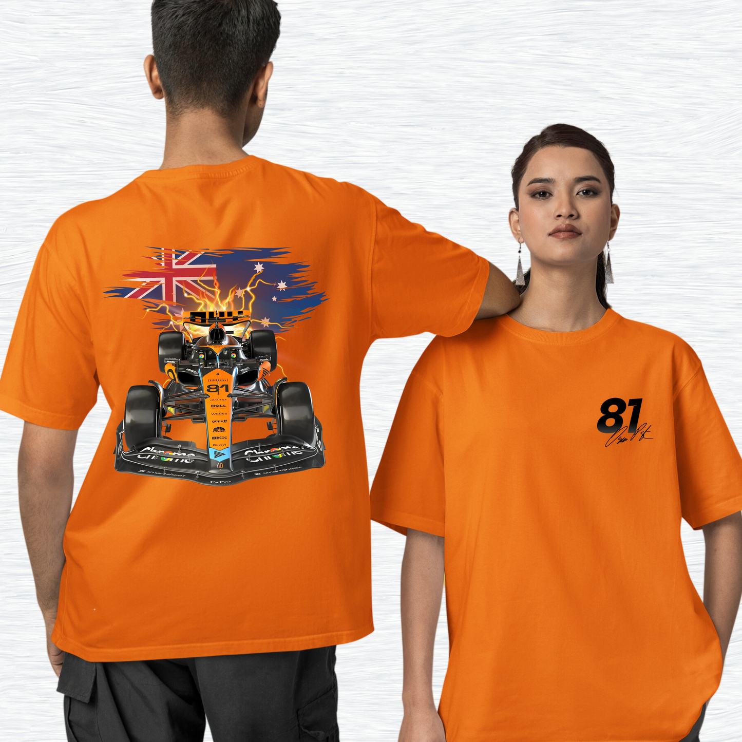 Oscar Piastri F1 Inspired T-Shirt