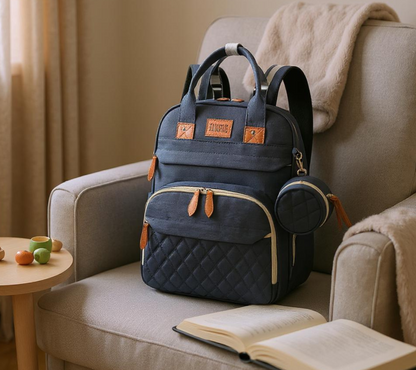 Nappy Backpack with Changing Station