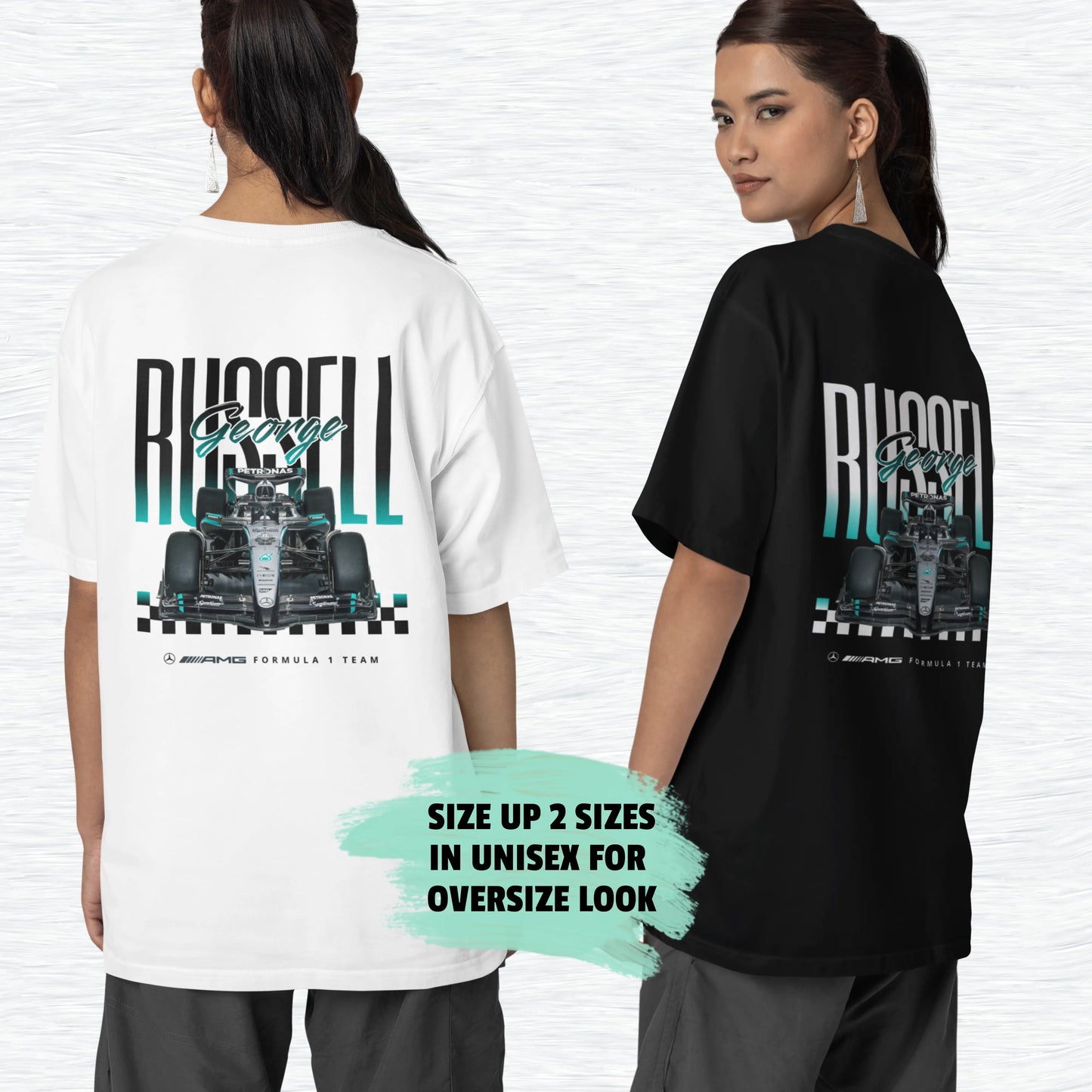 George Russell F1 Inspired T-Shirt