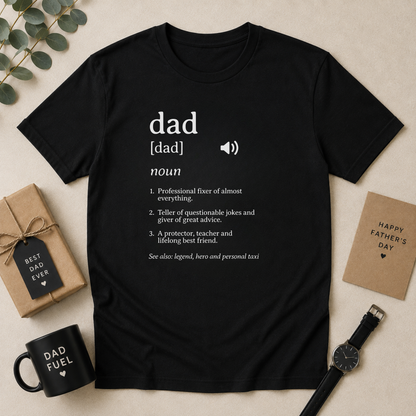 Dad Definition T-Shirt – Funny Father’s Day Gift