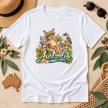 Australian Animals T-Shirt – Matching Family Summer Design