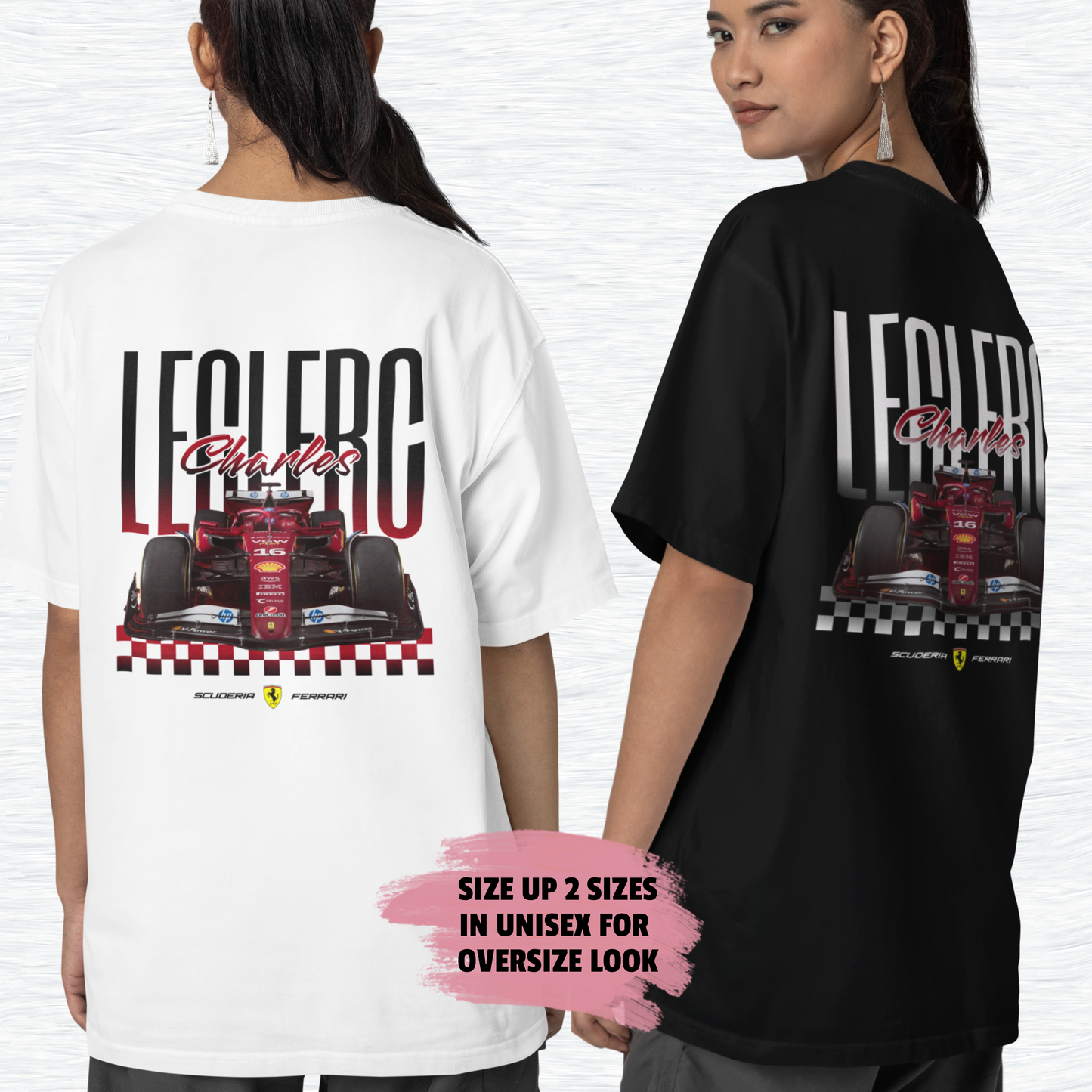 Charles Leclerc F1 Inspired T-Shirt
