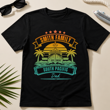 Personalised Family Cruise Shirt
