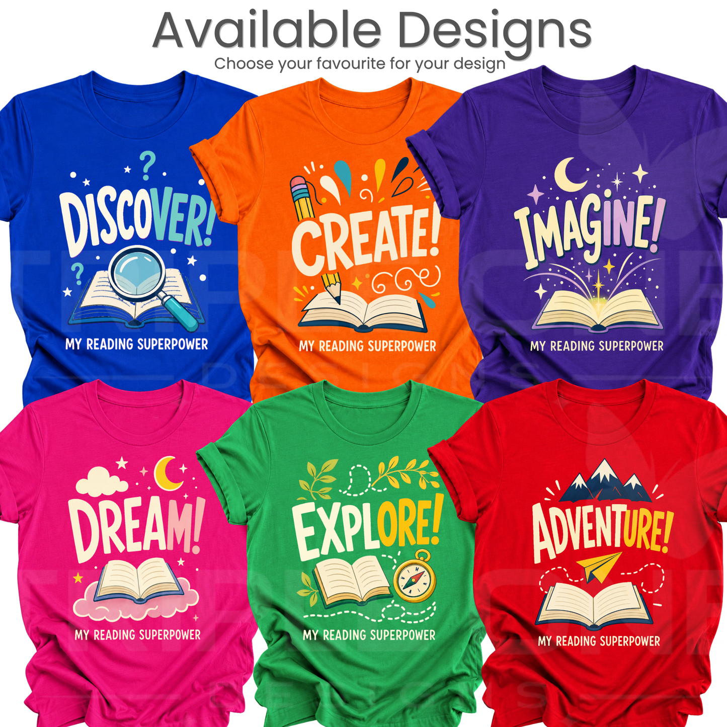 My Reading Superpower Book Week T-Shirt