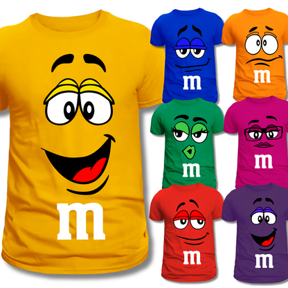 M&M Character Shirts