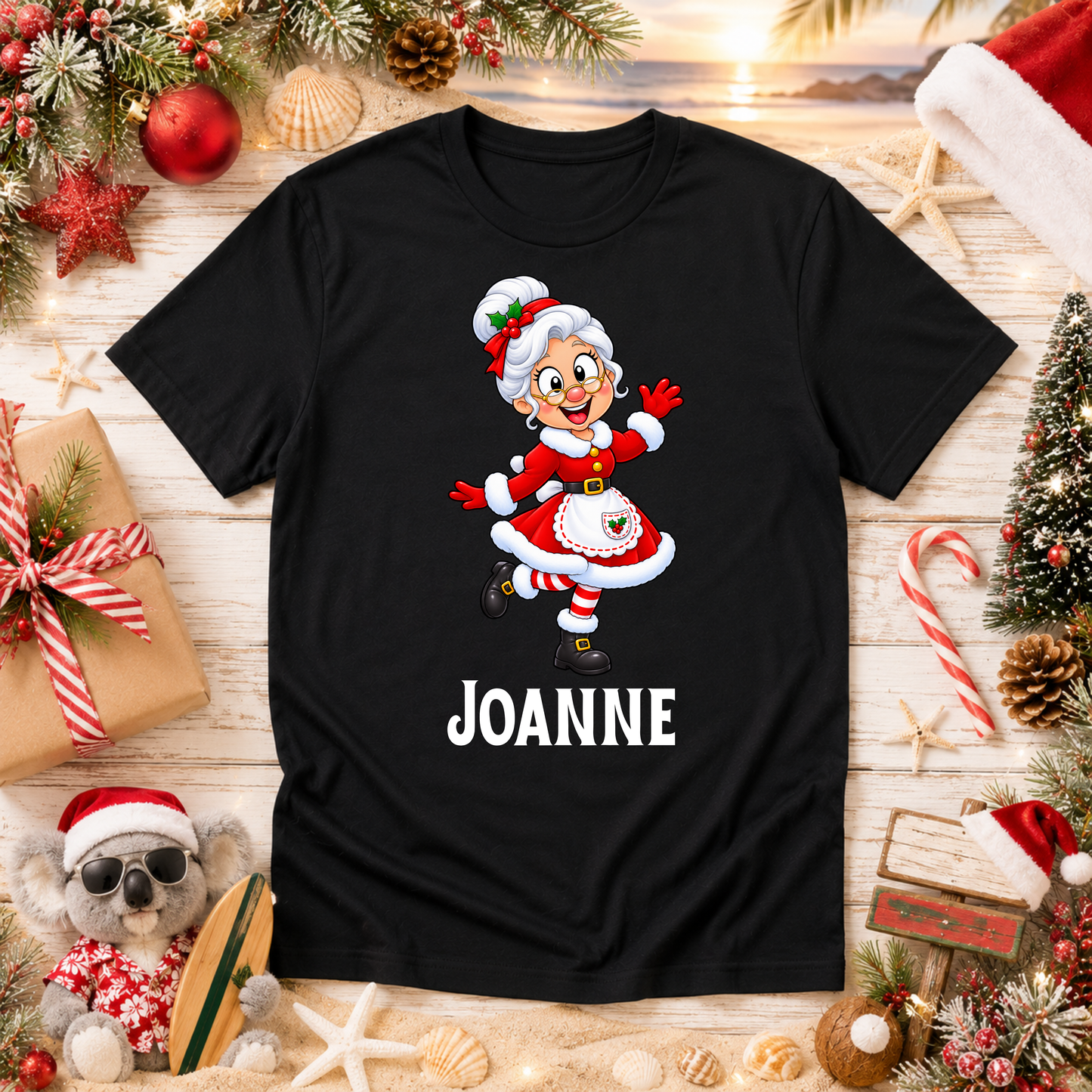 Personalised Christmas Shirts for Kids & Adults | Christmas Character T-Shirts