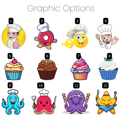 Design Your Own Kids Apron & Chef's Hat