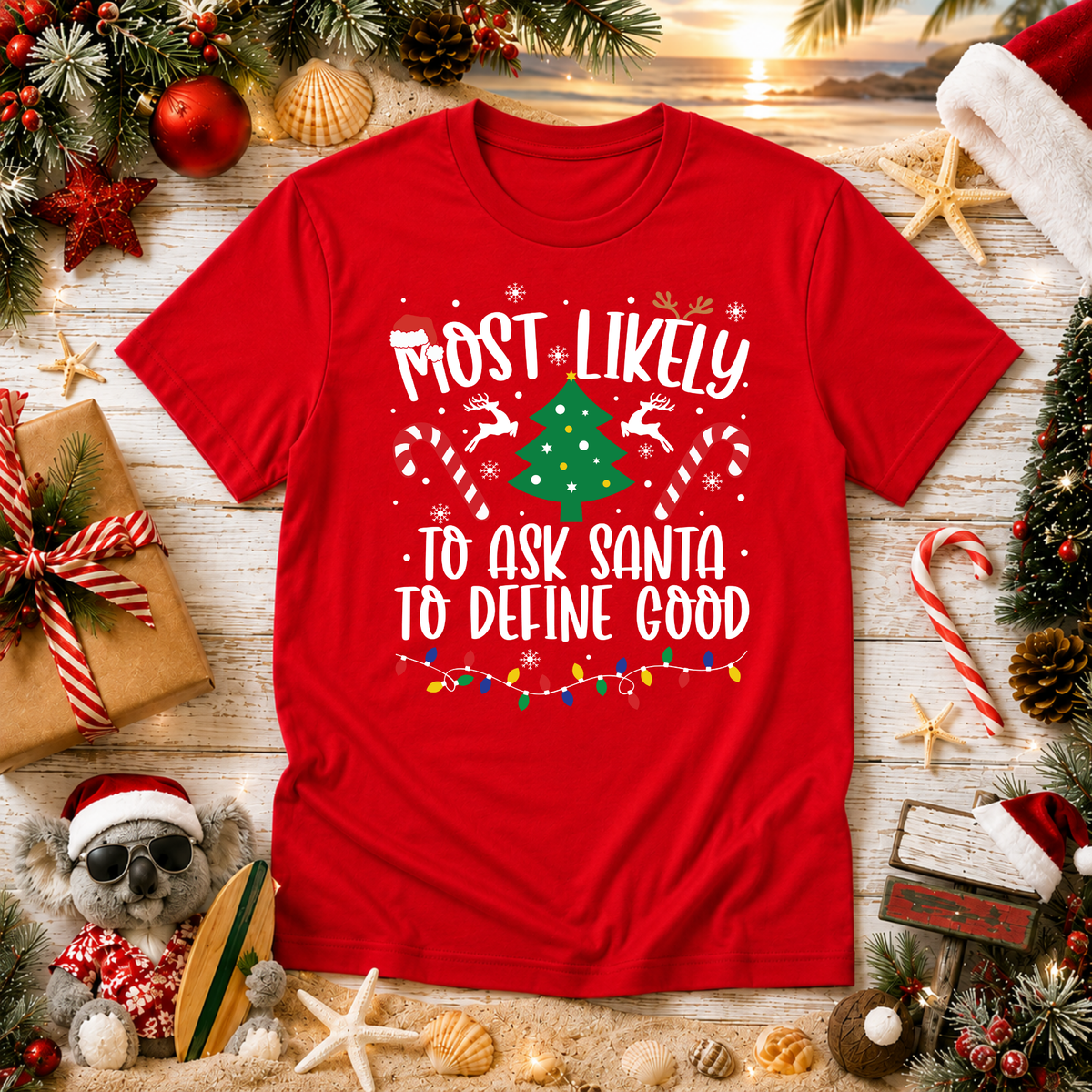 Most Likely To Christmas T-Shirt