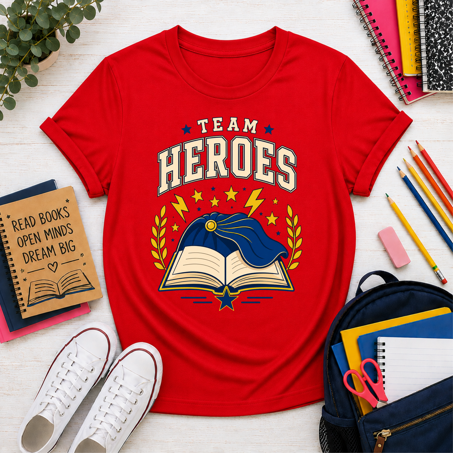 Book Week Reading Team T-Shirt