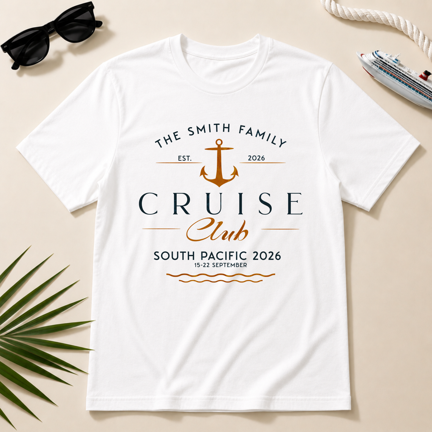 Personalised Cruise Club Shirt