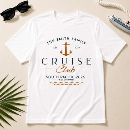 Personalised Cruise Club Shirt