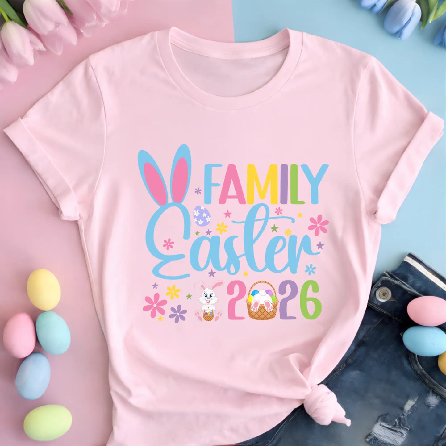 Family Easter 2026 T-Shirt