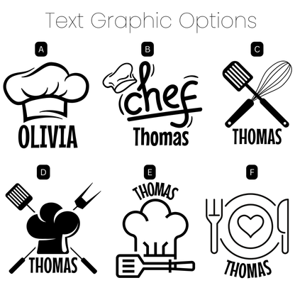 Design Your Own Kids Apron & Chef's Hat