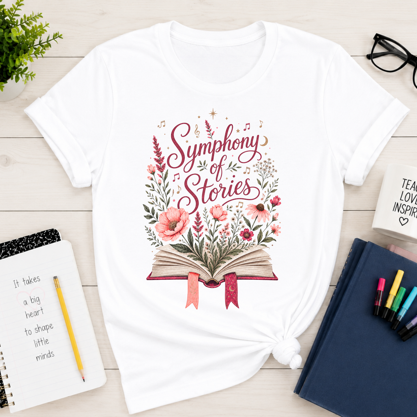Symphony of Stories Book Week Shirt – Kids & Adults