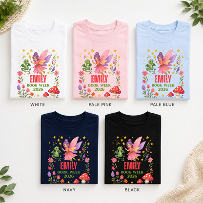 Personalised Fairy & Dragon Book Week 2026 Shirt – Kids & Adults