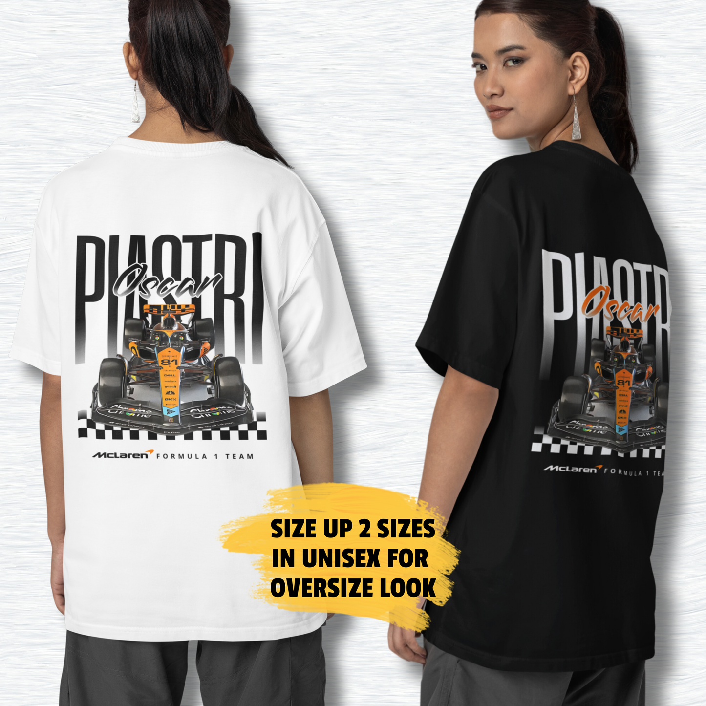 Oscar Piastri F1 Inspired T-Shirt
